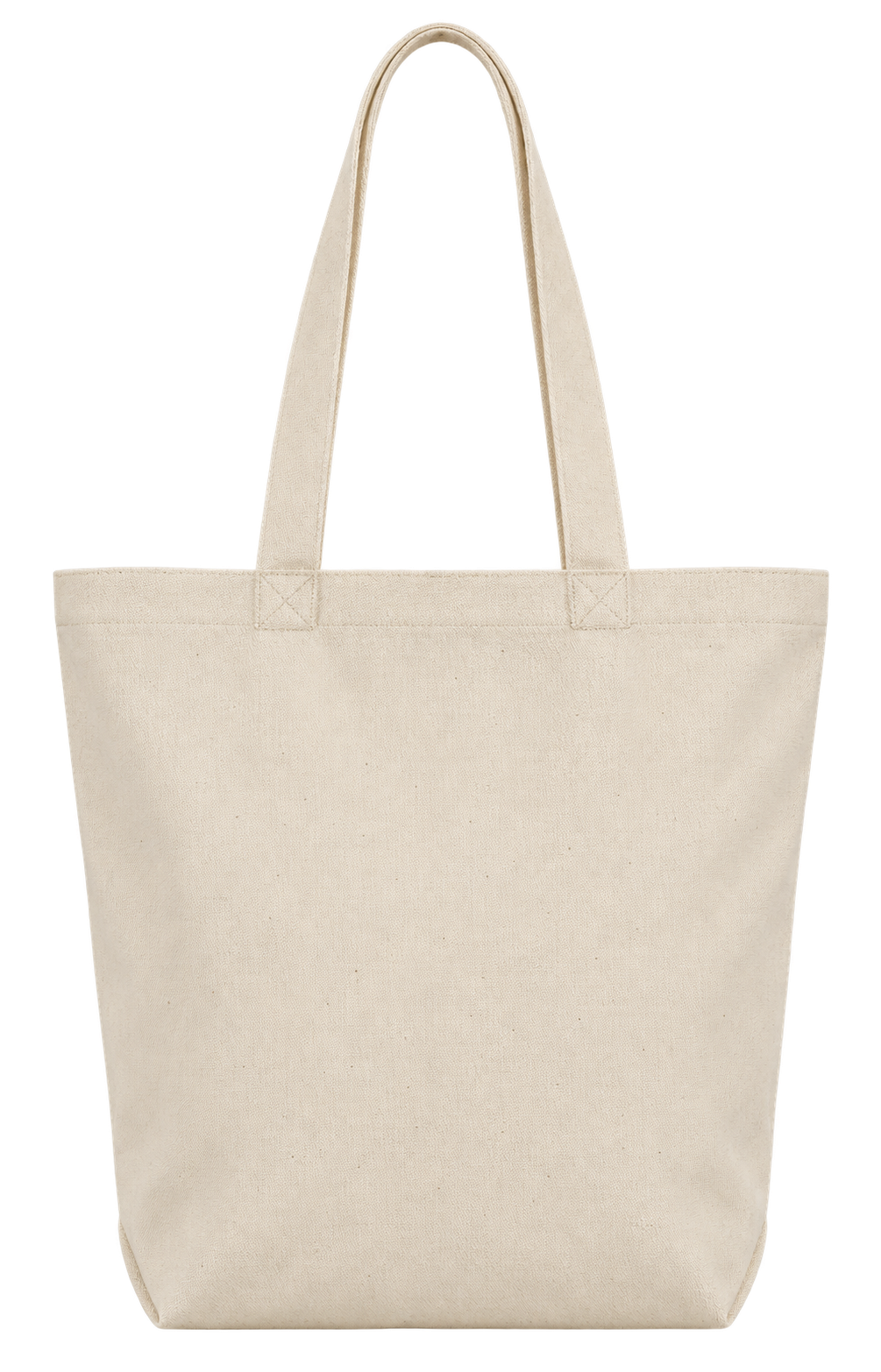 KI0252 - TOTE BAG EN COTON BIO AVEC SOUFLET 310gr/m²