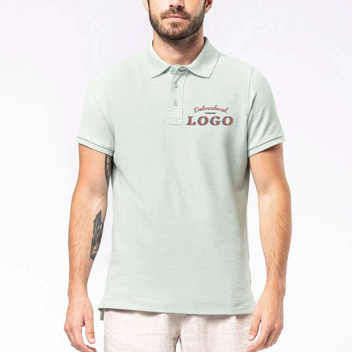 K209 - Polo piqué Bio manches courtes homme 220 g/m²