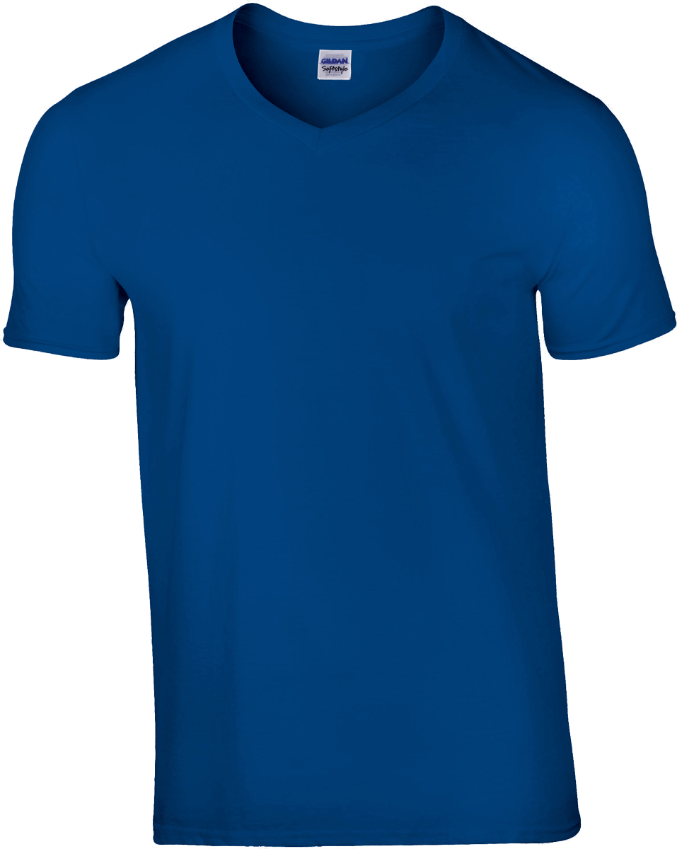 GI41V00 - T-shirt Homme Col V Premium 185 g/m²