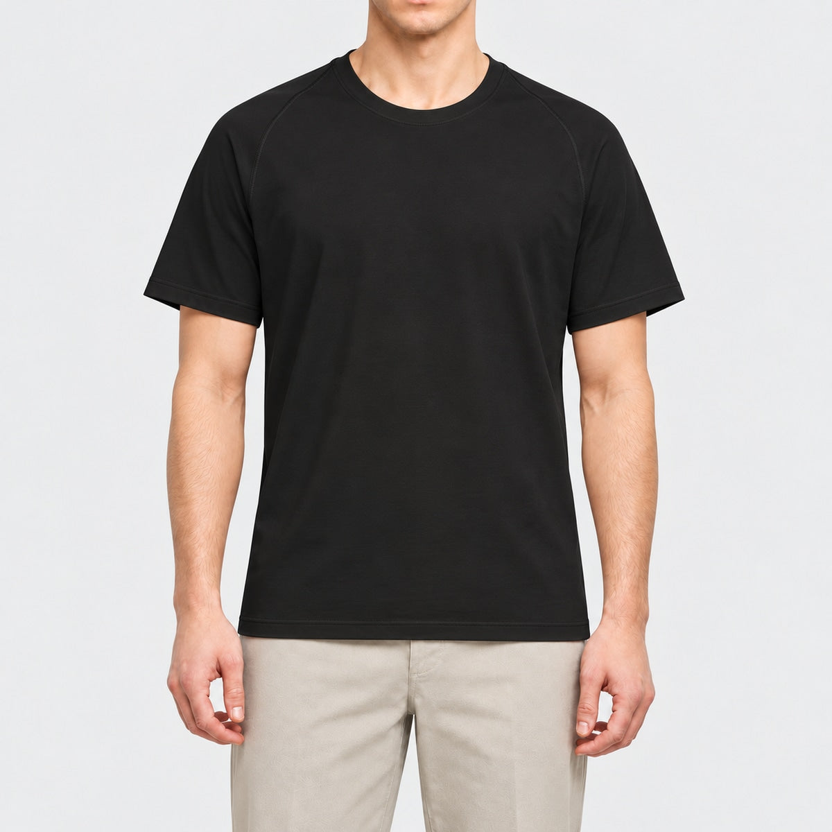 PA4012 - T-shirt de sport à col rond recyclé homme 130 g/m²