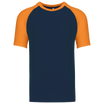 Bleu marine / Orange