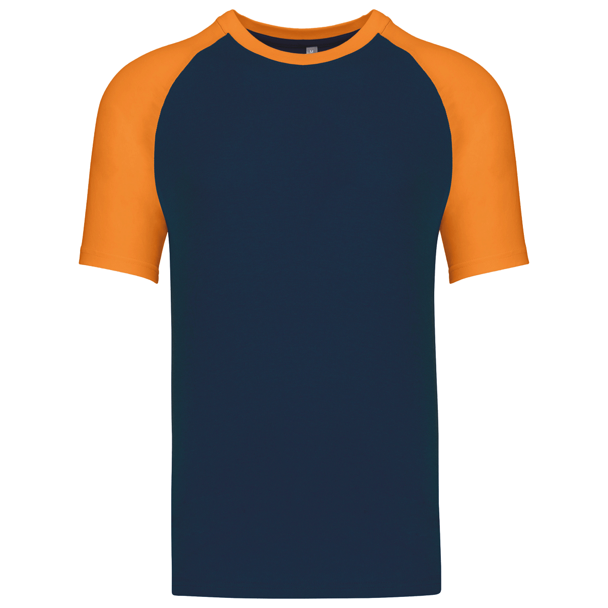 K330 - T-shirt Baseball bicolore manches courtes