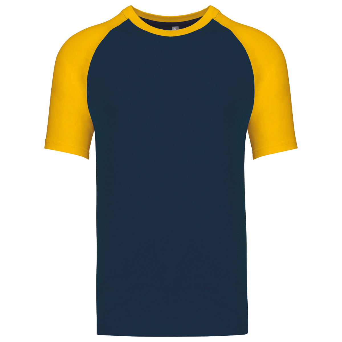 K330 - T-shirt Baseball bicolore manches courtes
