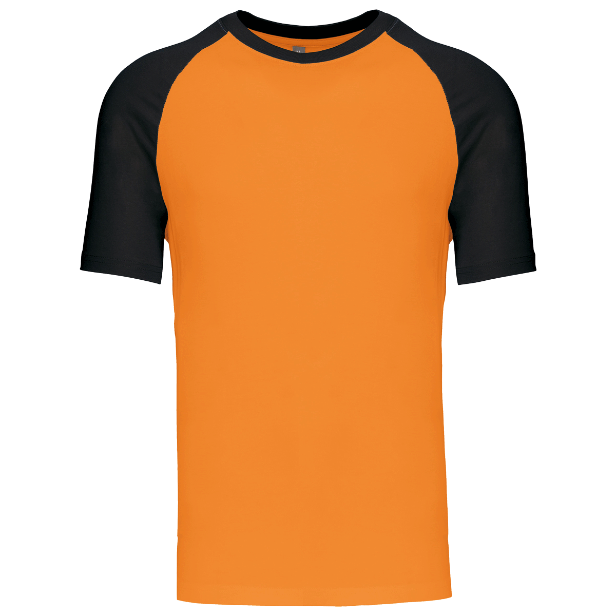 K330 - T-shirt Baseball bicolore manches courtes