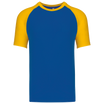Bleu roi / Jaune