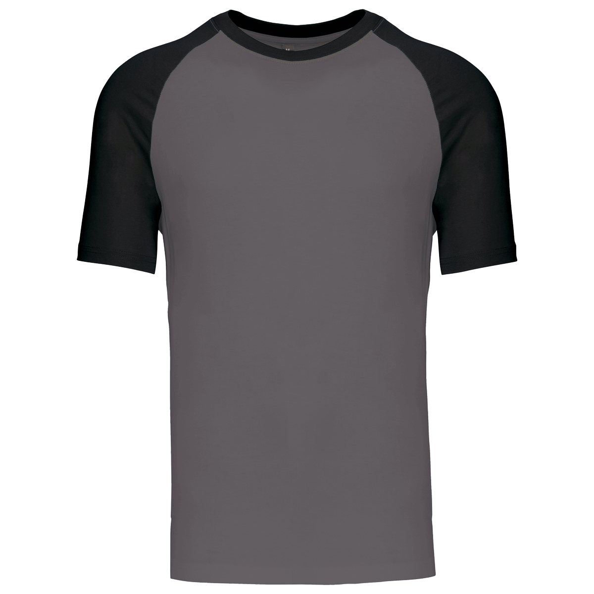 K330 - T-shirt Baseball bicolore manches courtes