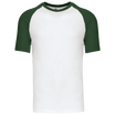Blanc / Vert forêt