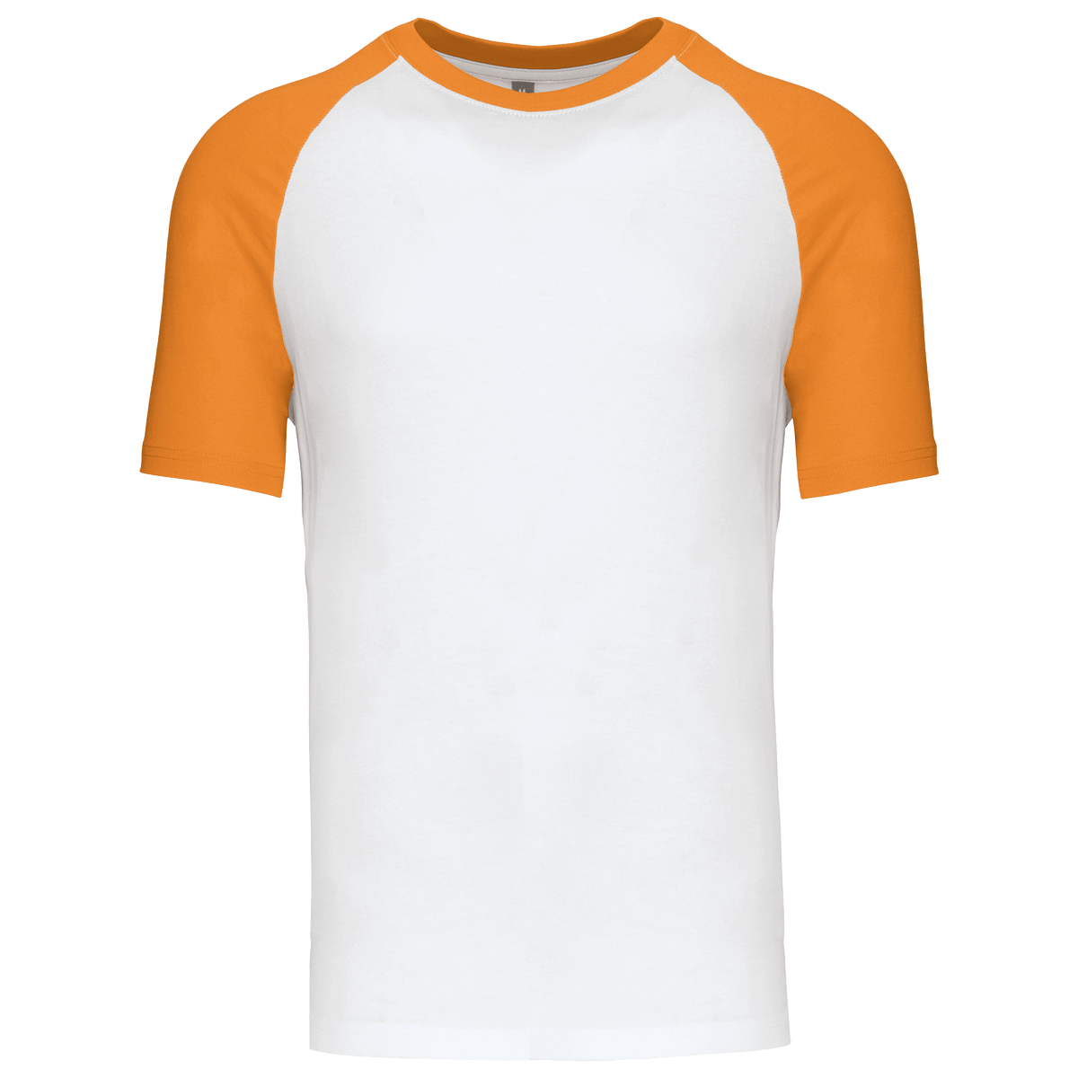 K330 - T-shirt Baseball bicolore manches courtes