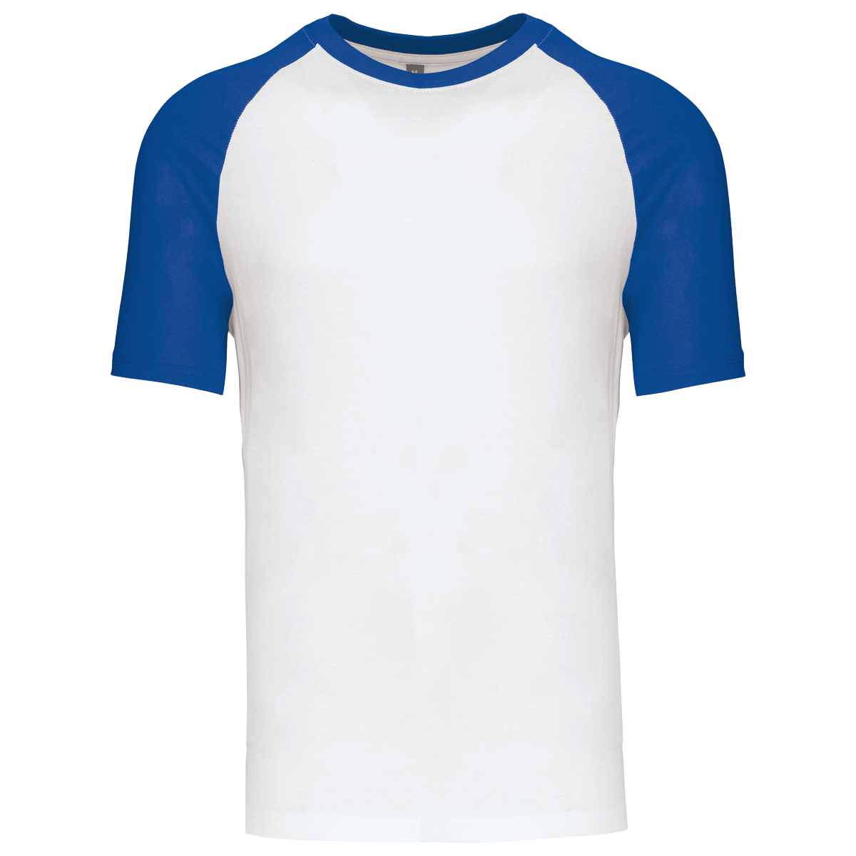 K330 - T-shirt Baseball bicolore manches courtes