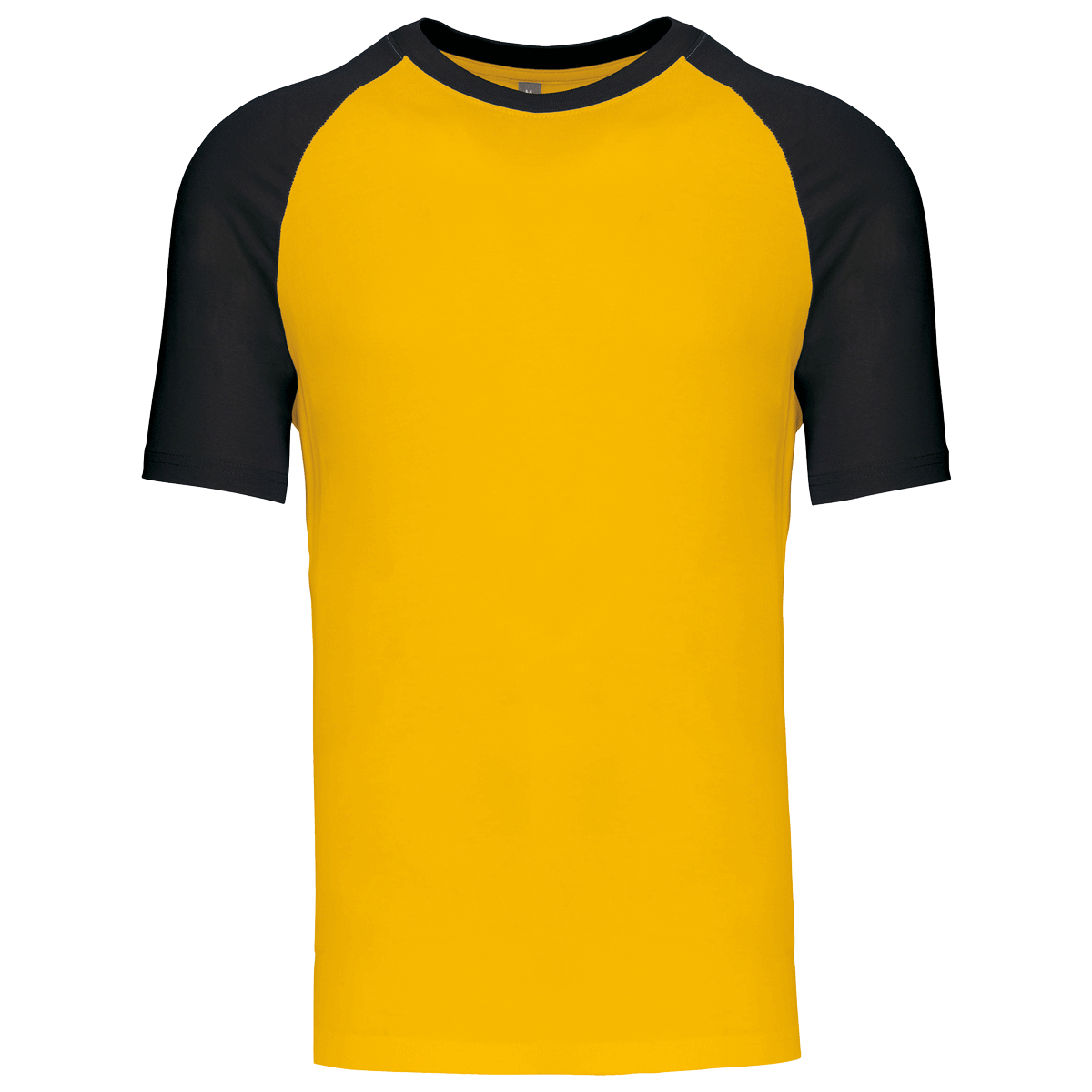 K330 - T-shirt Baseball bicolore manches courtes