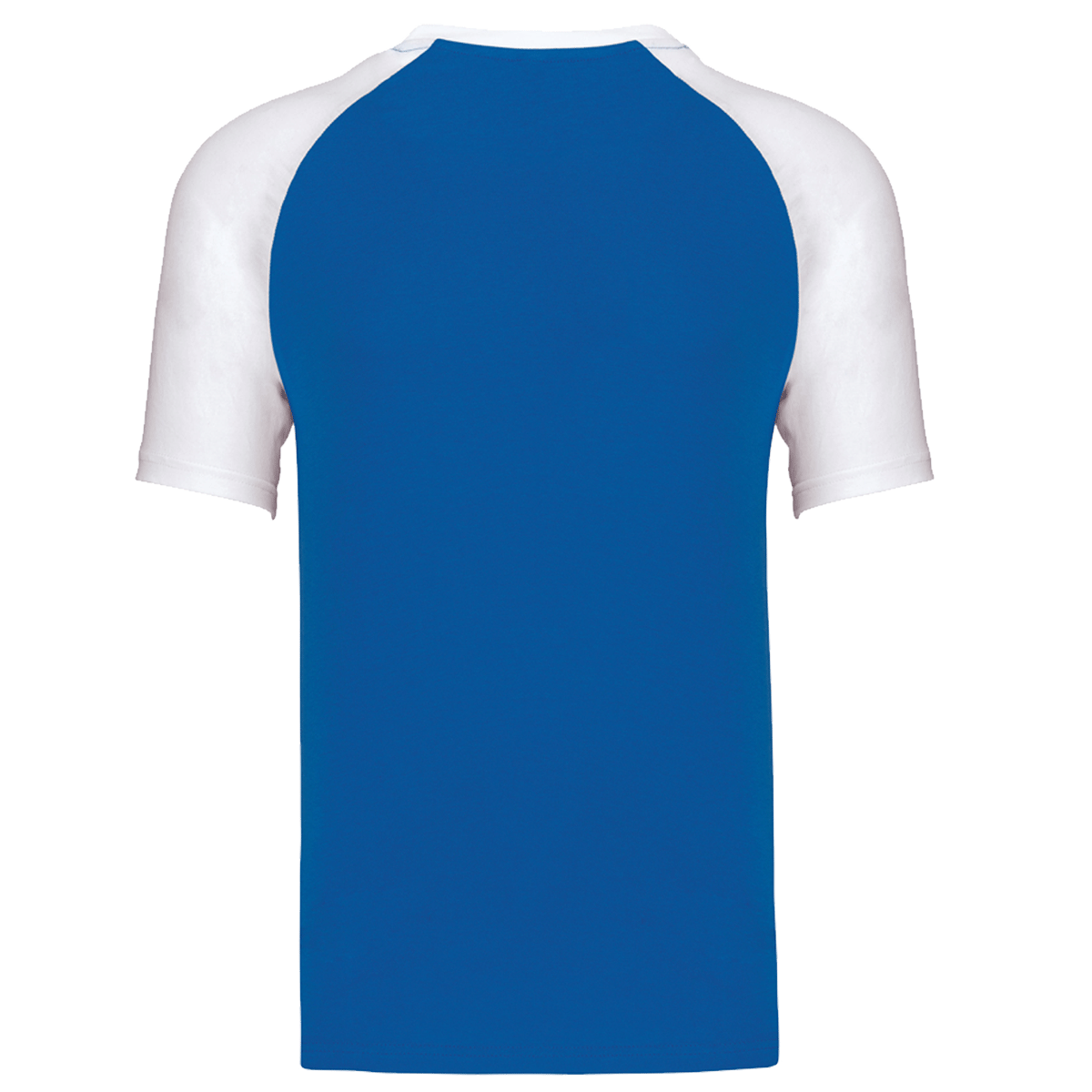 K330 - T-shirt Baseball bicolore manches courtes