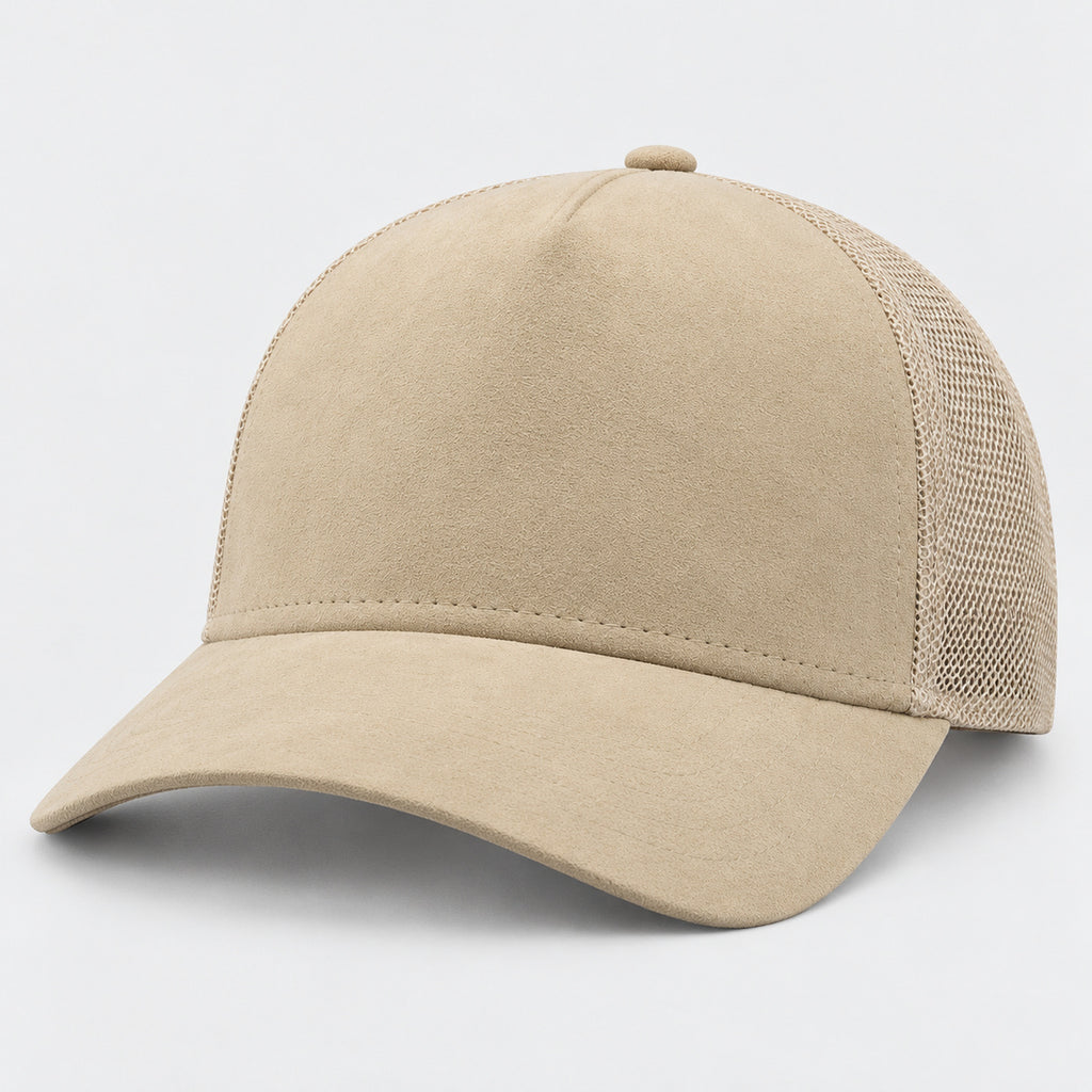 Casquette Trucker Rapper Suede