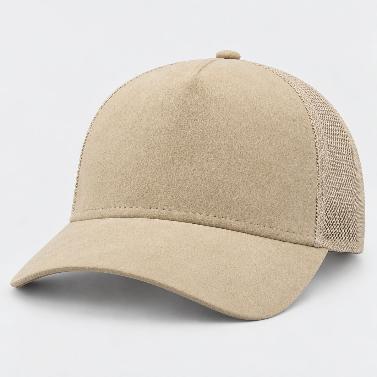 Casquette Trucker Rapper Suede