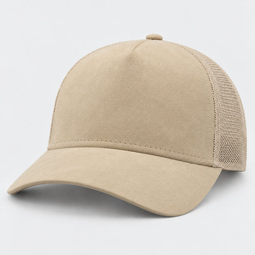 Casquette Trucker Rapper Suede