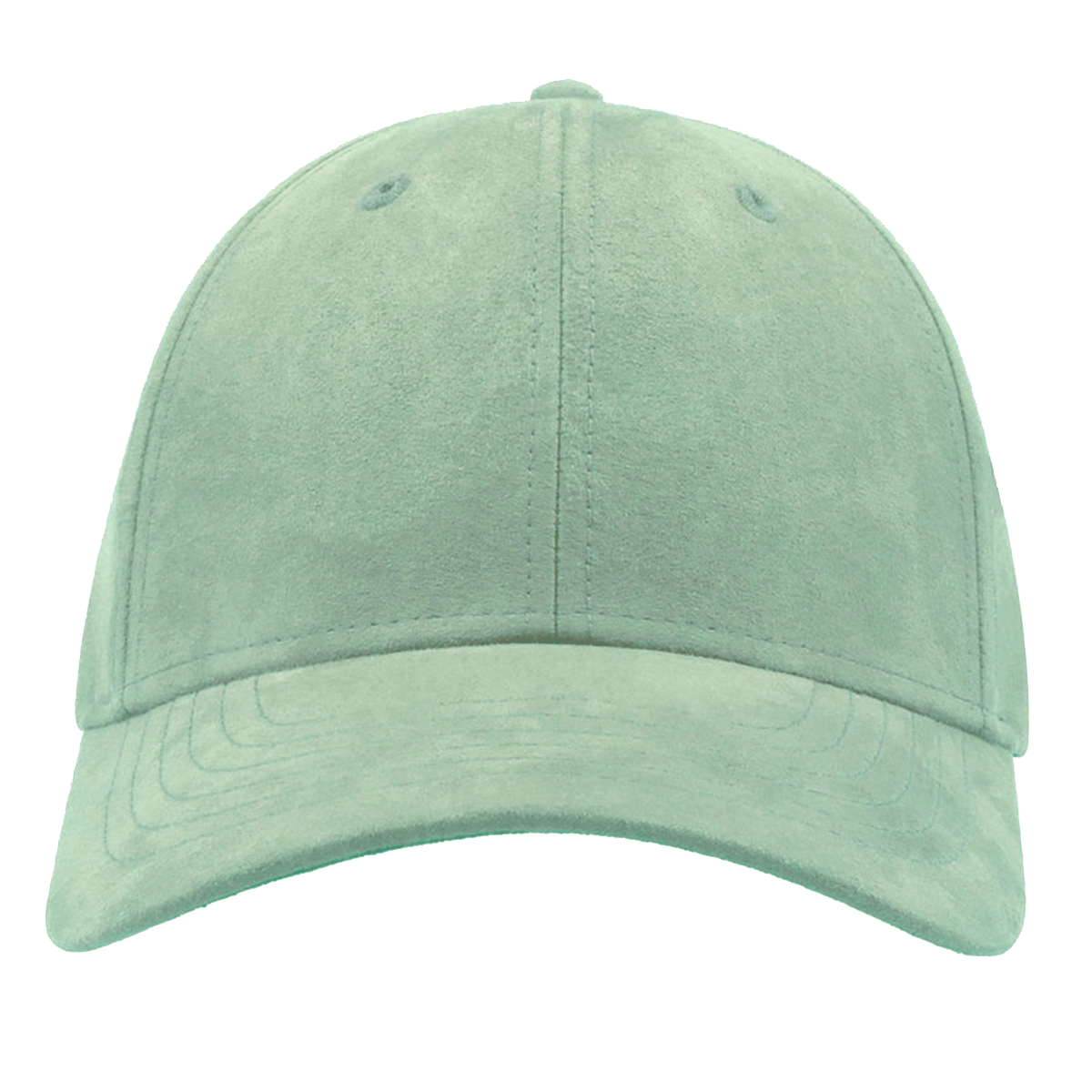 FAM - Casquette 6 pans mid visor faux suède