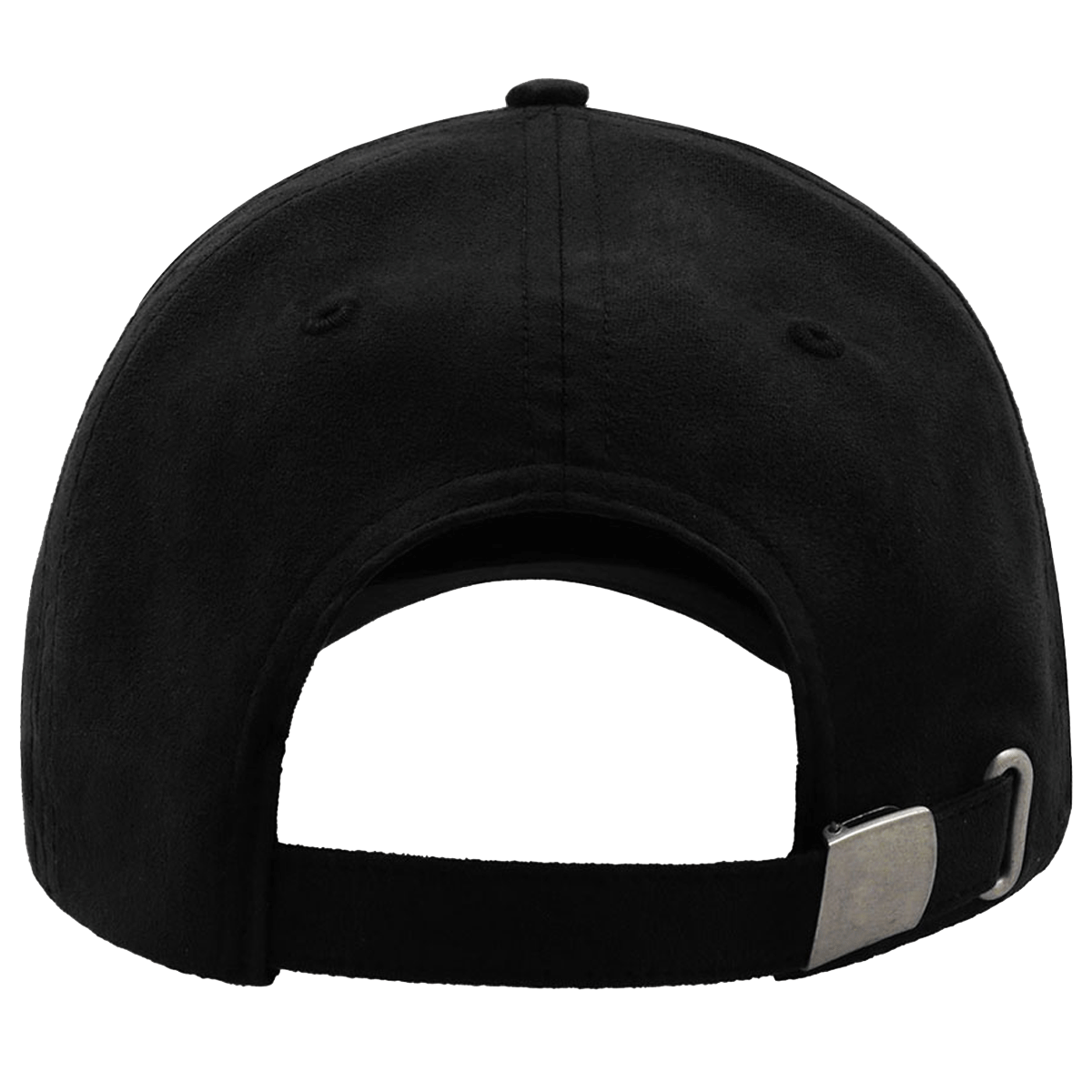 FAM - Casquette 6 pans mid visor faux suède
