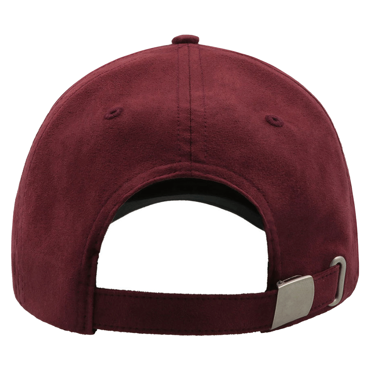 FAM - Casquette 6 pans mid visor faux suède