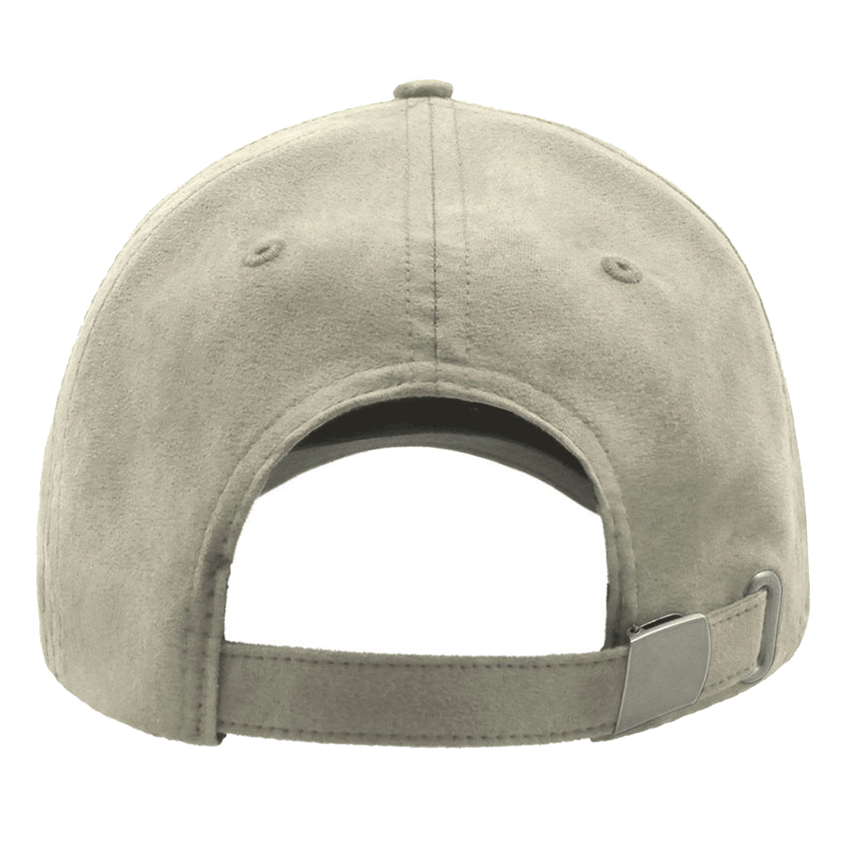 FAM - Casquette 6 pans mid visor faux suède