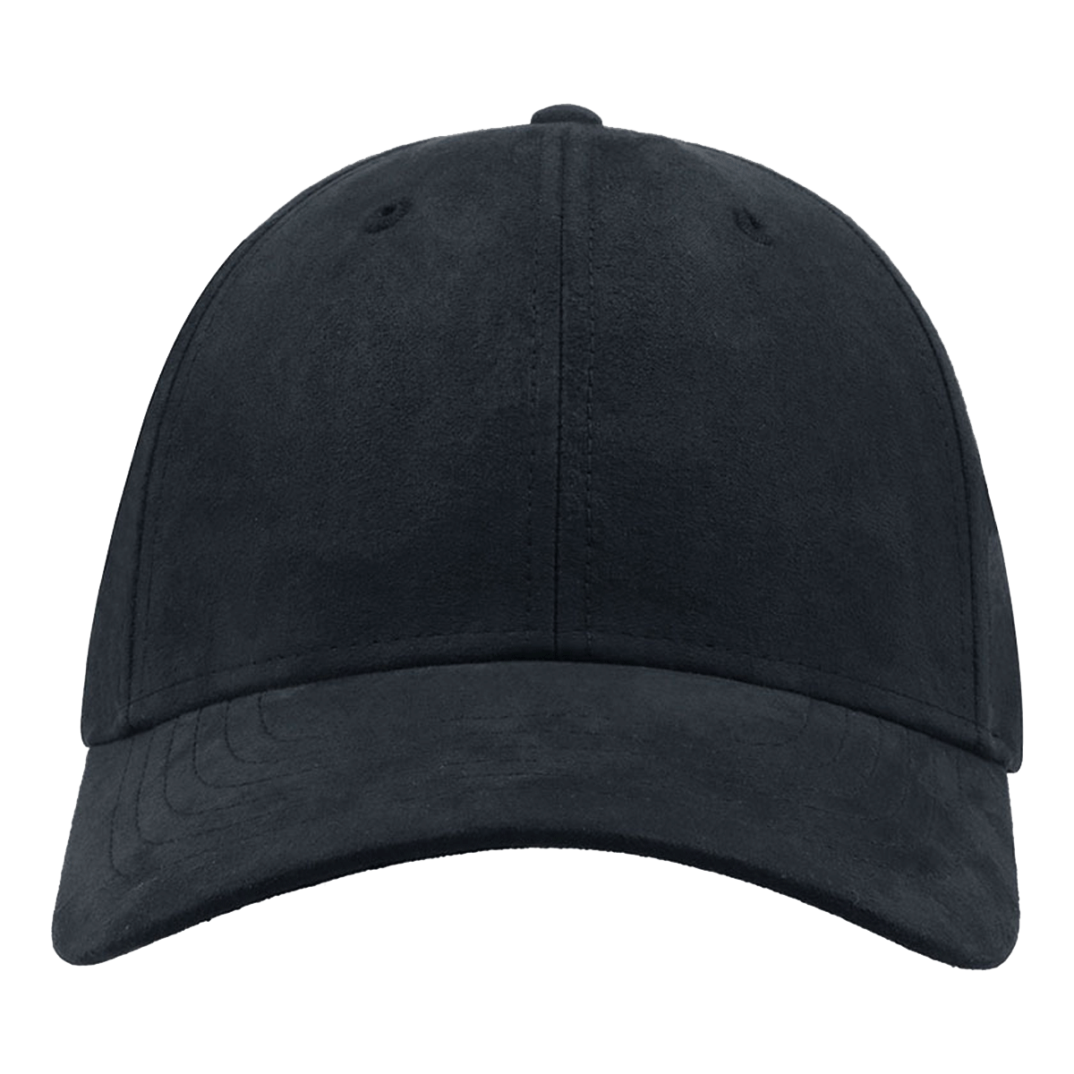 FAM - Casquette 6 pans mid visor faux suède