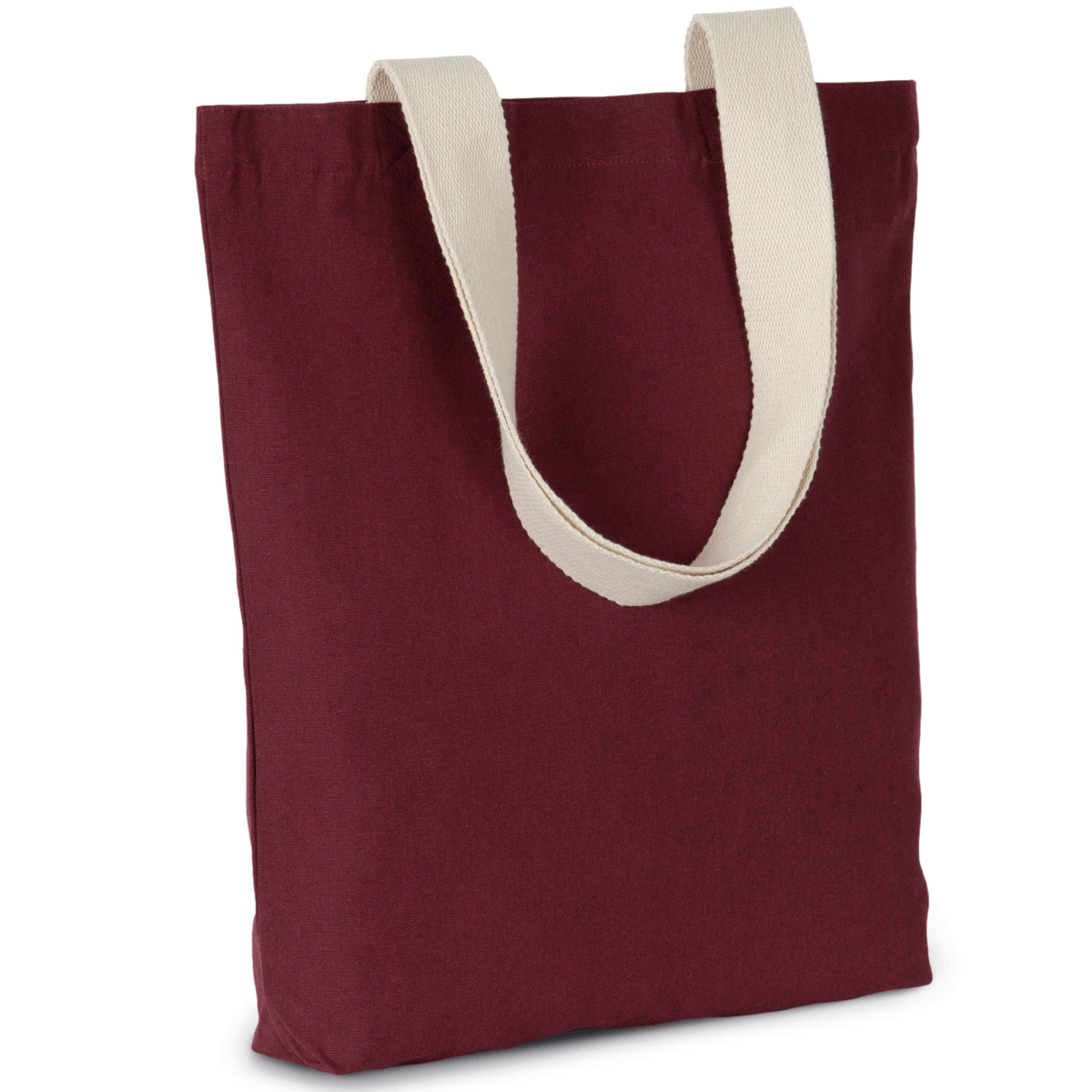 KI5202 - Tote Bag - Sac shopping recyclé à fond plat 285gr/m²