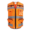 Orange de sécurité, maille filet