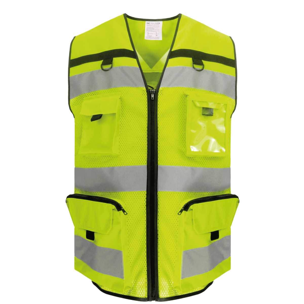 YYHVW108 - Gilet Haute Visibilité Rip Stop