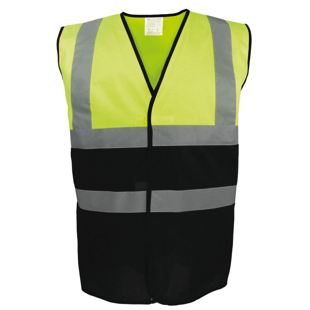 YHVW122 - gilet Haute Visibilté bicolore