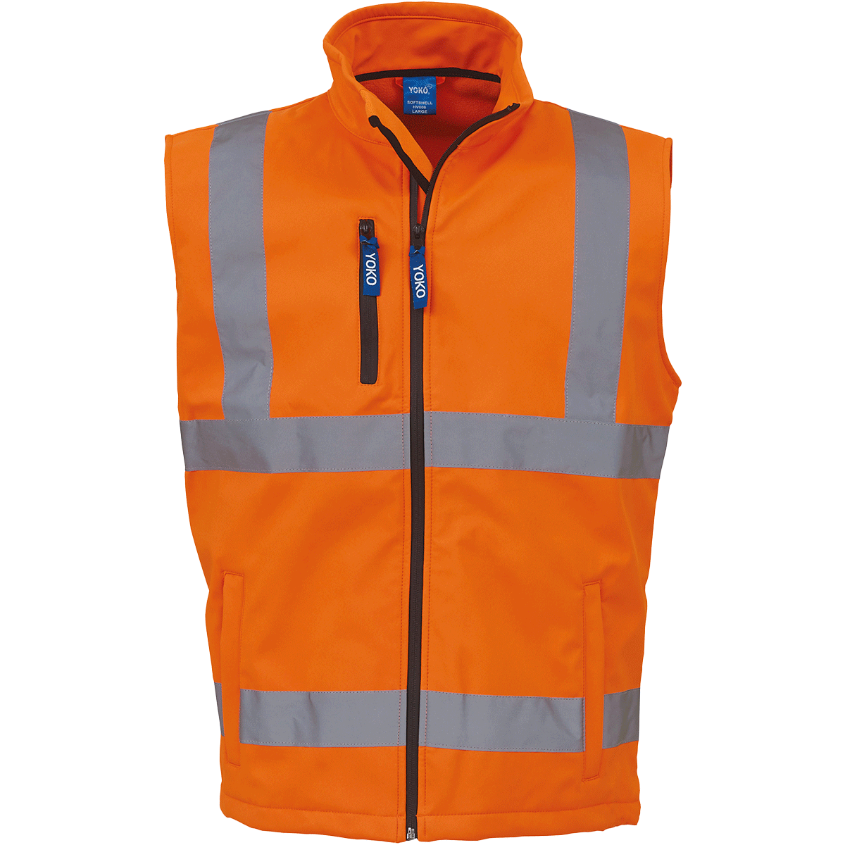 YHV006 - Bodywarmer softshell haute visibilité