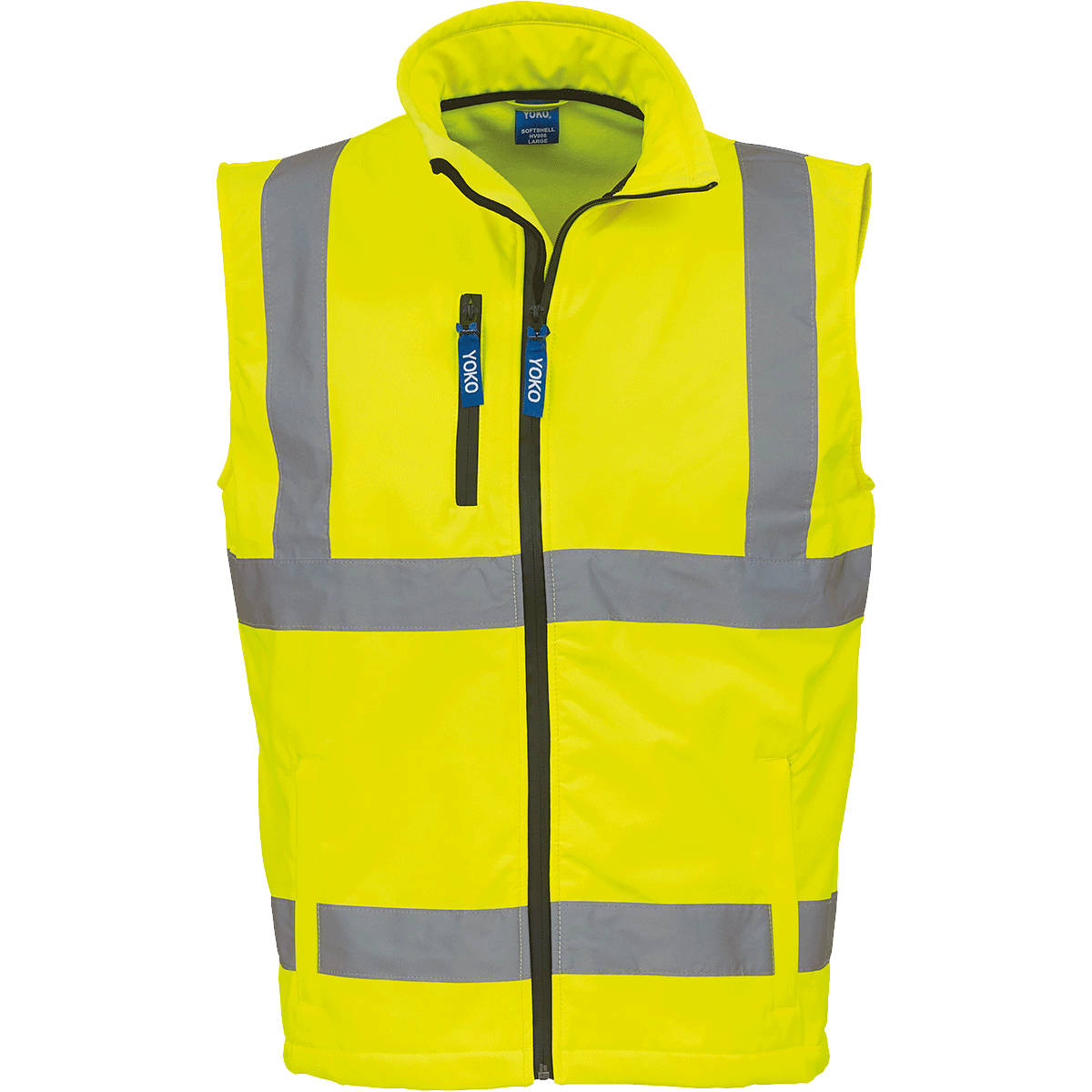 YHV006 - Bodywarmer softshell haute visibilité