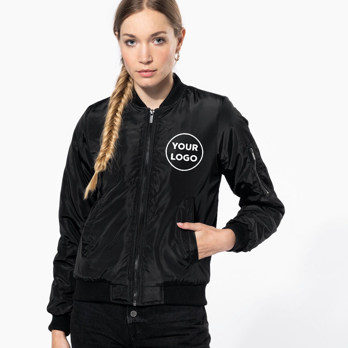 K6123  - Blouson Bomber Femme