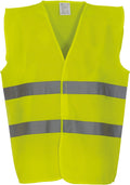 YHVW102 - Gilet à 2 Bandes Haute Visibilité à Personnaliser