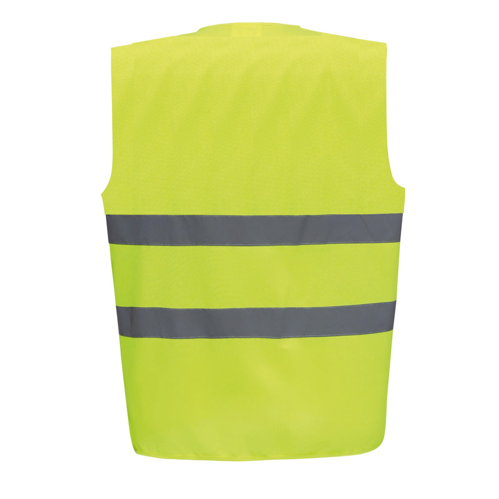 YHVW102 - Gilet à 2 Bandes Haute Visibilité à Personnaliser