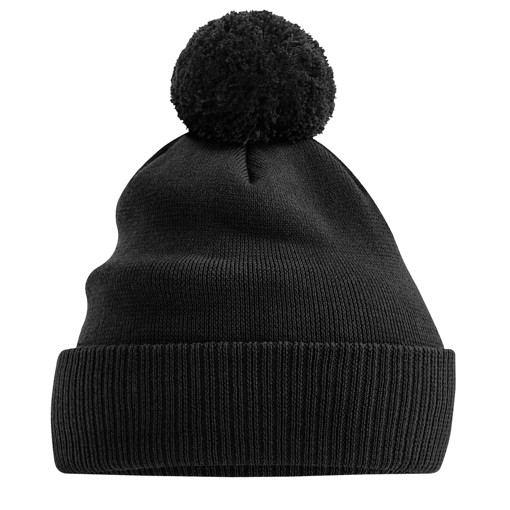 Beechfield B450N - Bonnet Pompon Snowstar® en Coton Biologique
