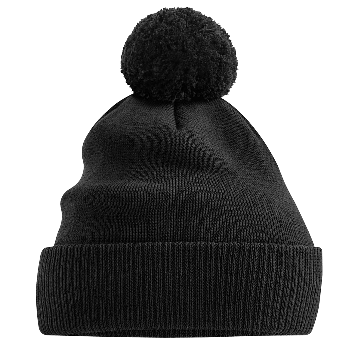 Beechfield B450N - Bonnet Pompon Snowstar® en Coton Biologique