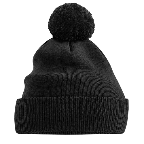 Beechfield B450N - Bonnet Pompon Snowstar® en Coton Biologique
