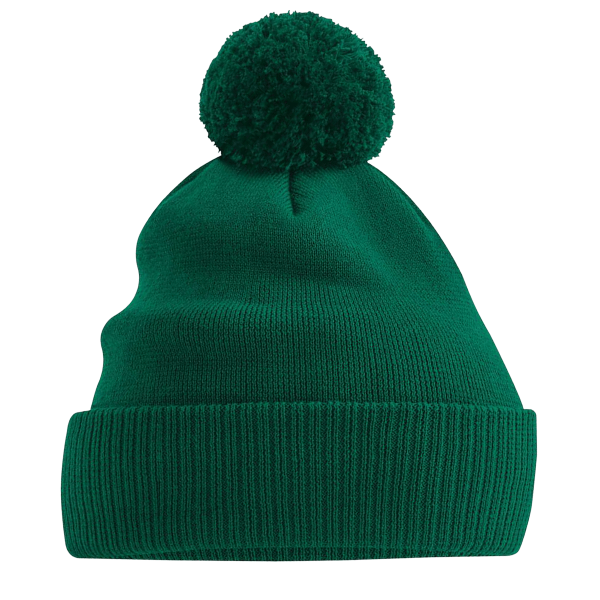 Beechfield B450N - Bonnet Pompon Snowstar® en Coton Biologique
