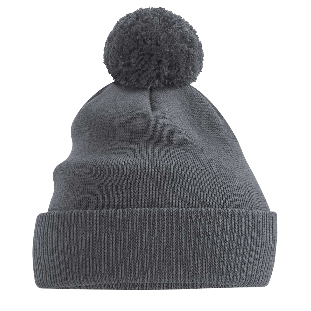 Beechfield B450N - Bonnet Pompon Snowstar® en Coton Biologique