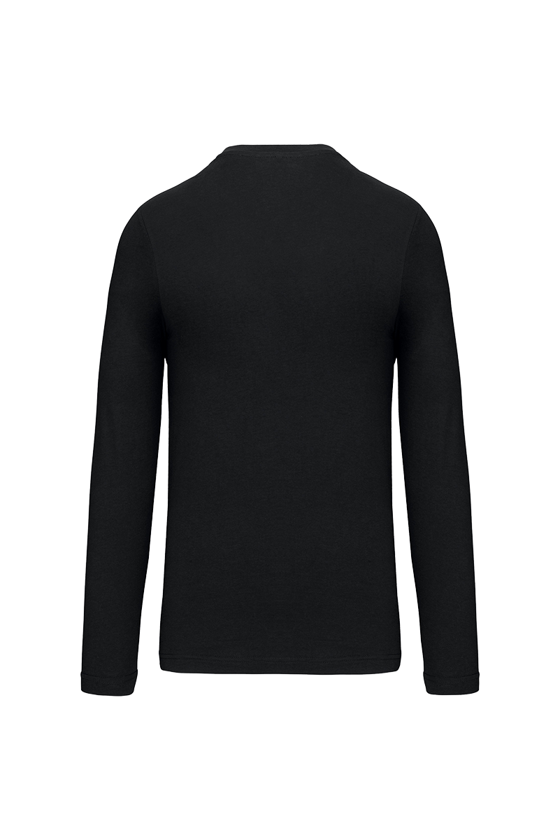 K359 - T-shirt homme à manches longues et col ras du cou