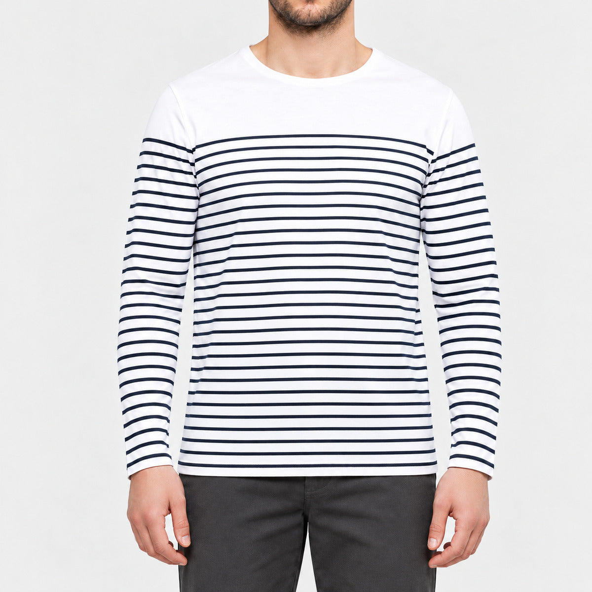 K366 - Marinière manches longues homme
