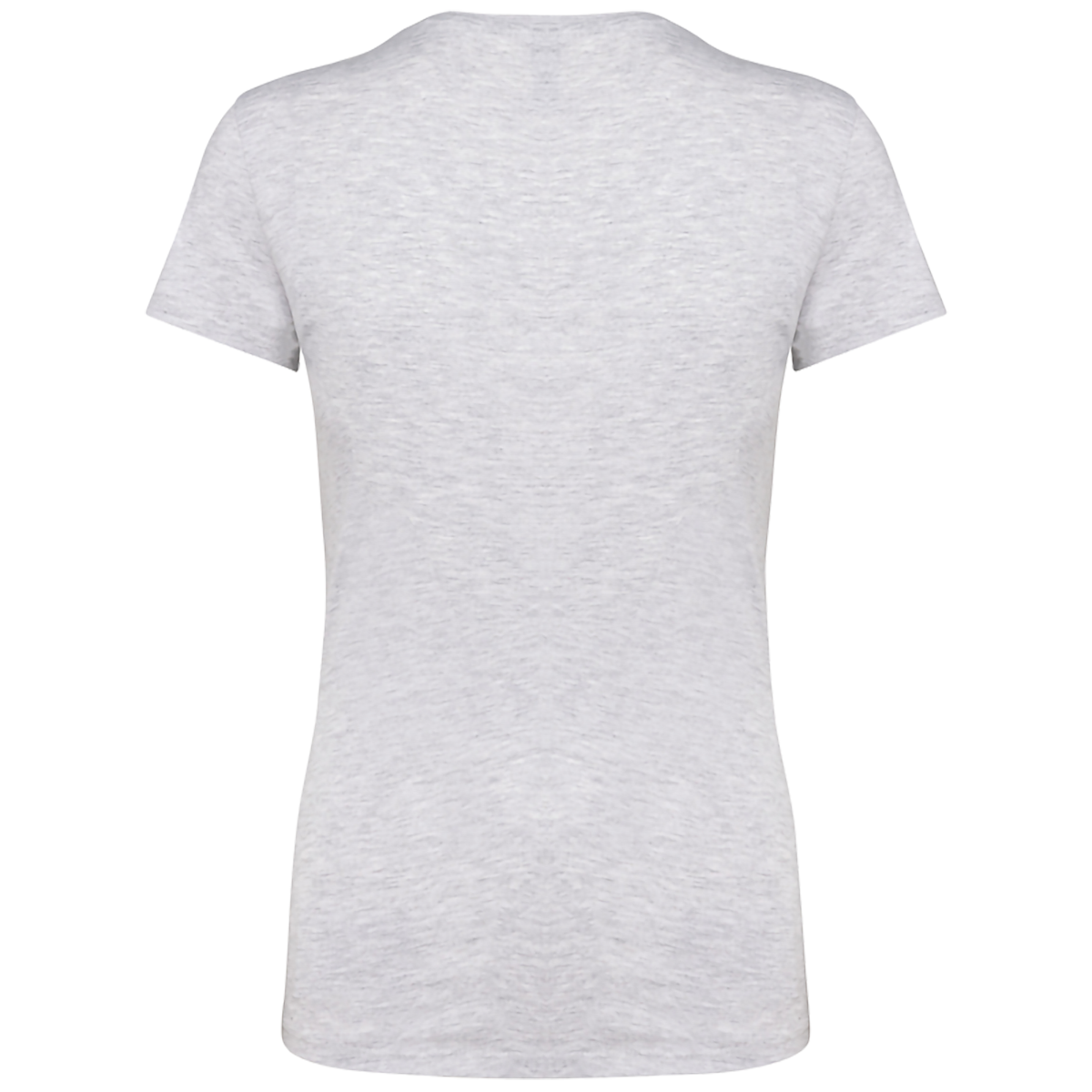 K381 - T-shirt col V manches courtes femme