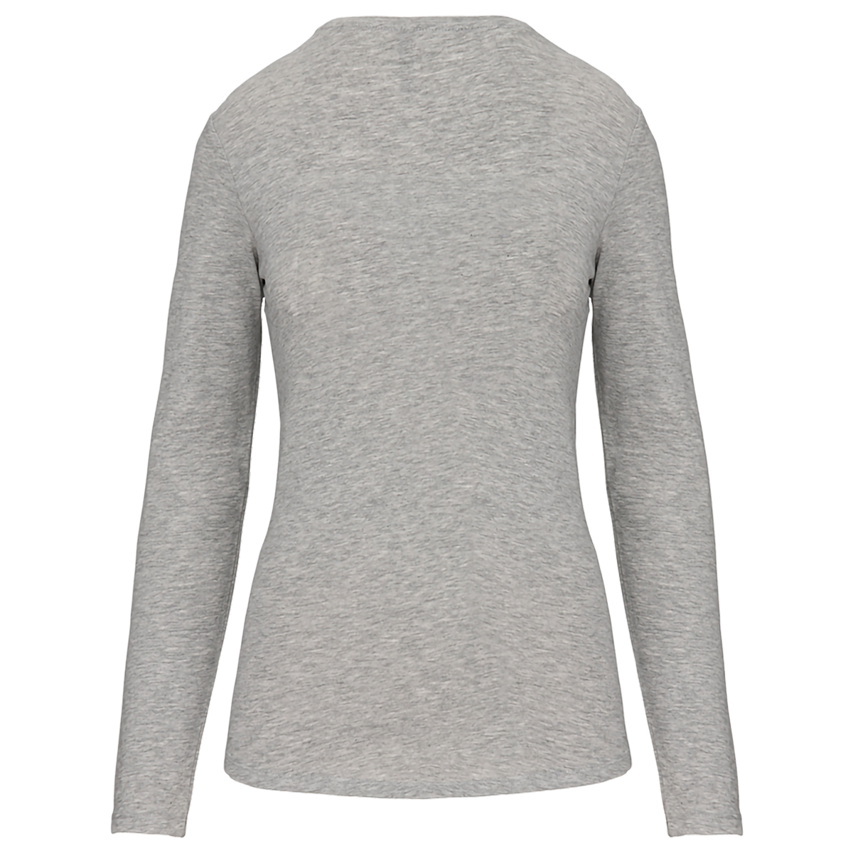 K3017 - T-shirt col rond manches longues femme