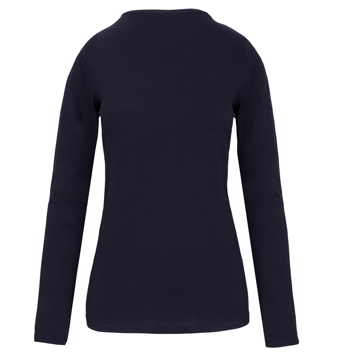 K3017 - T-shirt col rond manches longues femme