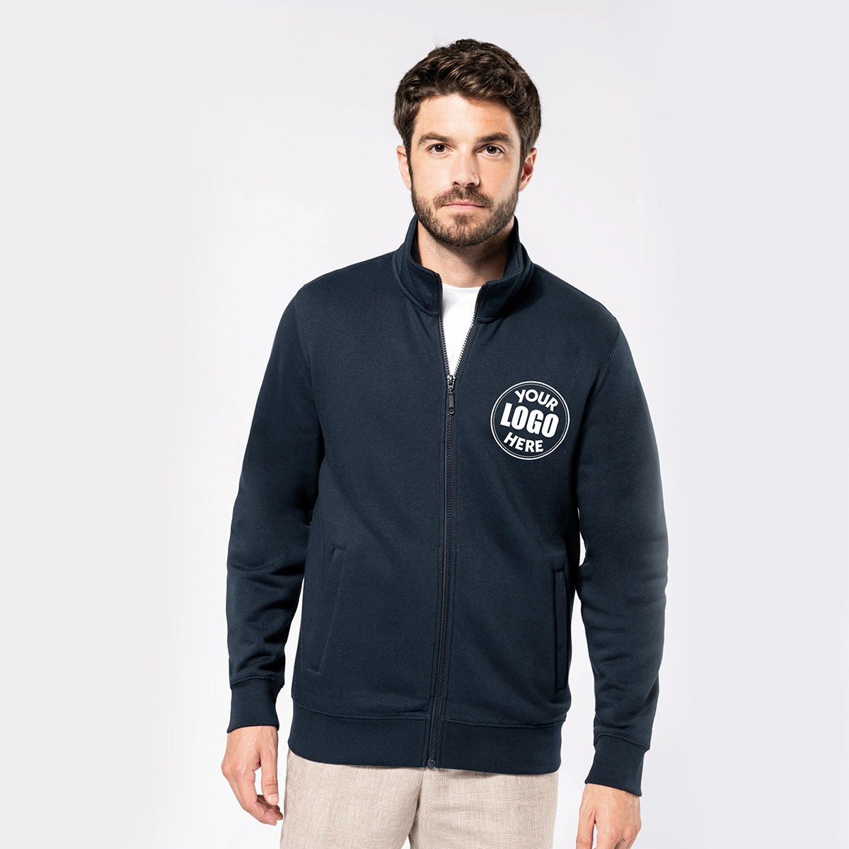 K4010 - Veste molleton gratté homme