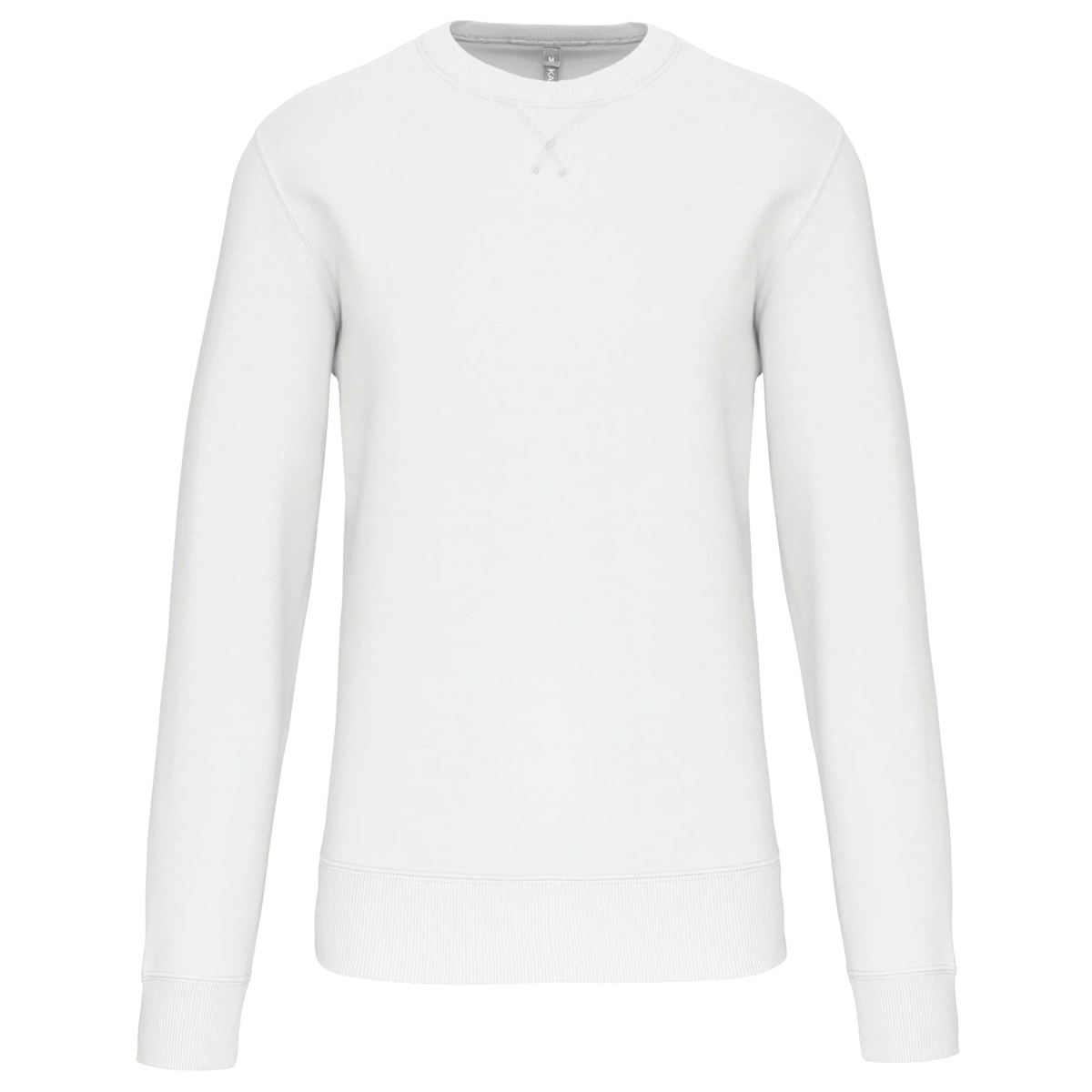 K442 - Sweat-shirt col rond personnalisé Homme Femme unisexe