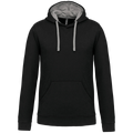 K446 - Sweat-shirt capuche contrastée homme