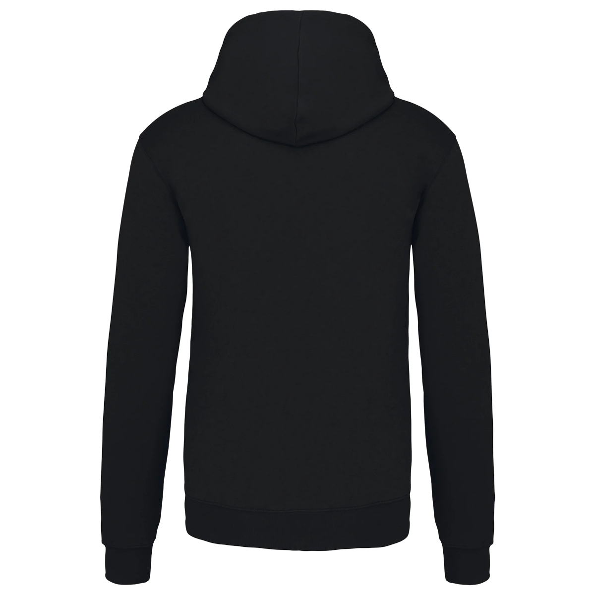 K446 - Sweat-shirt capuche contrastée homme