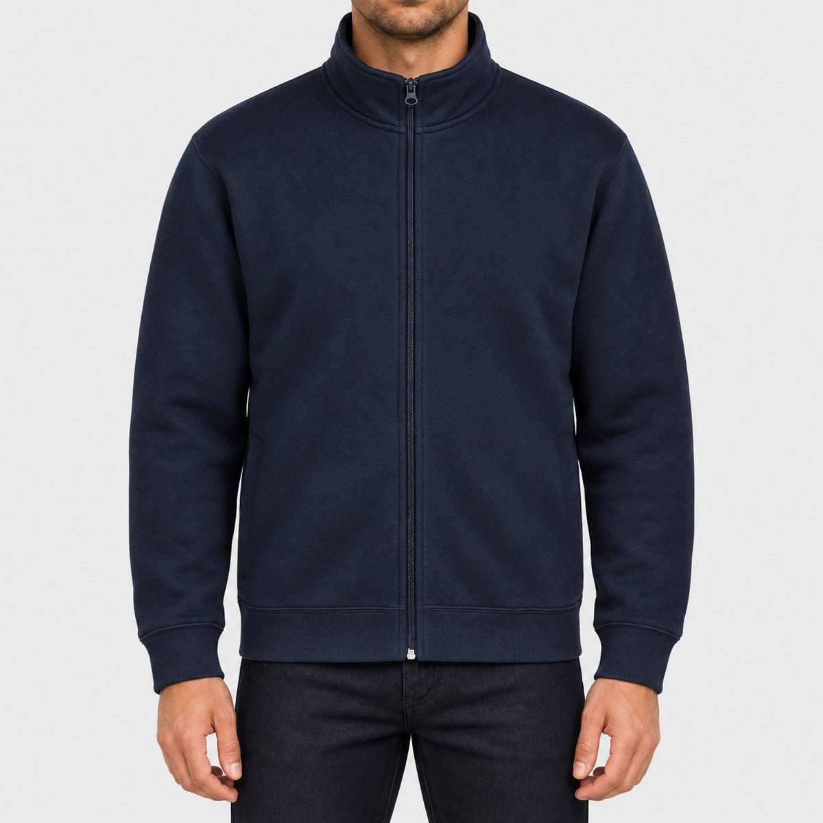 K472 - Veste molleton zippée homme
