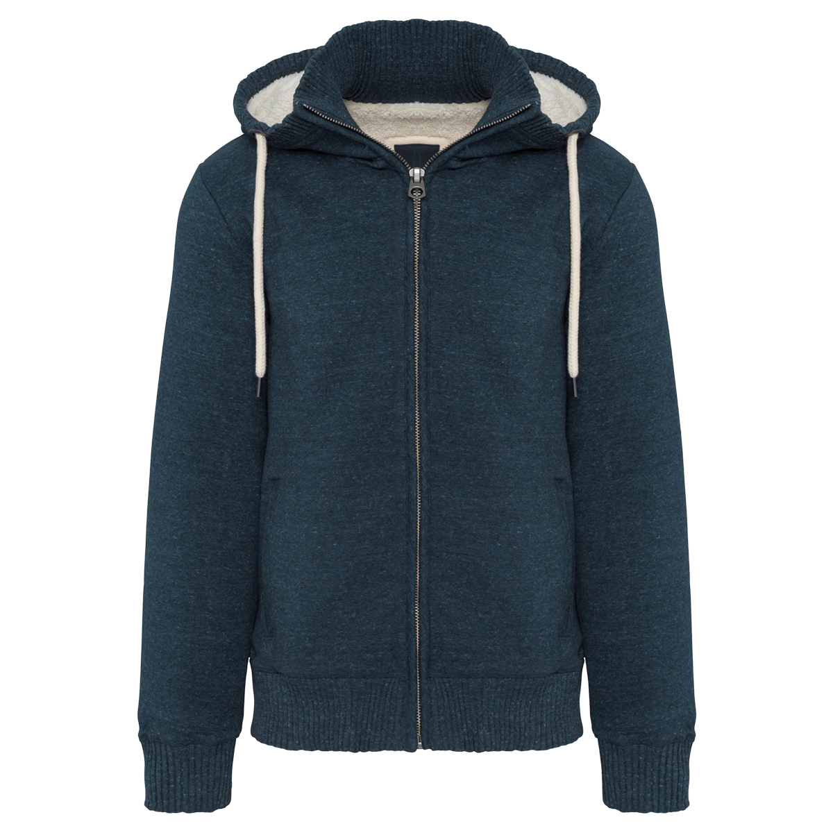 KV2312 - Veste vintage molleton doublée sherpa homme