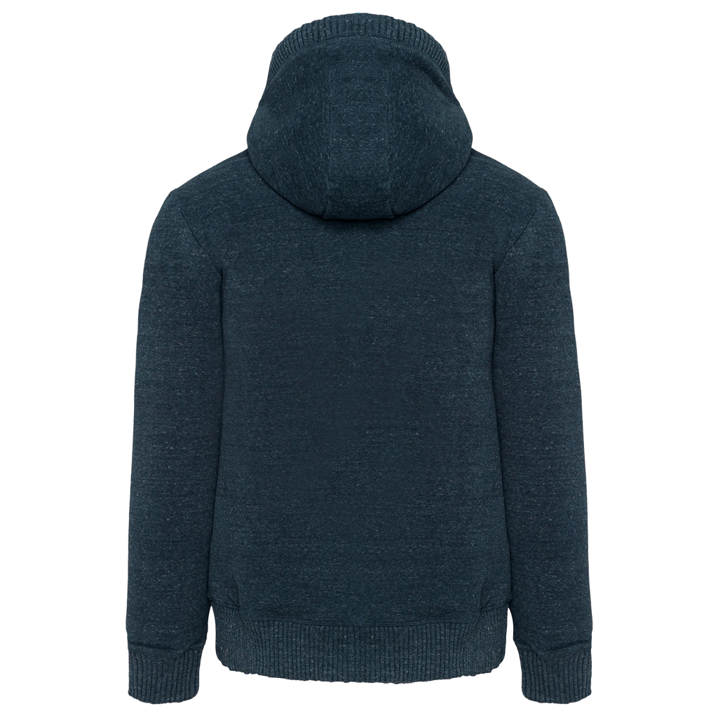 KV2312 - Veste vintage molleton doublée sherpa homme