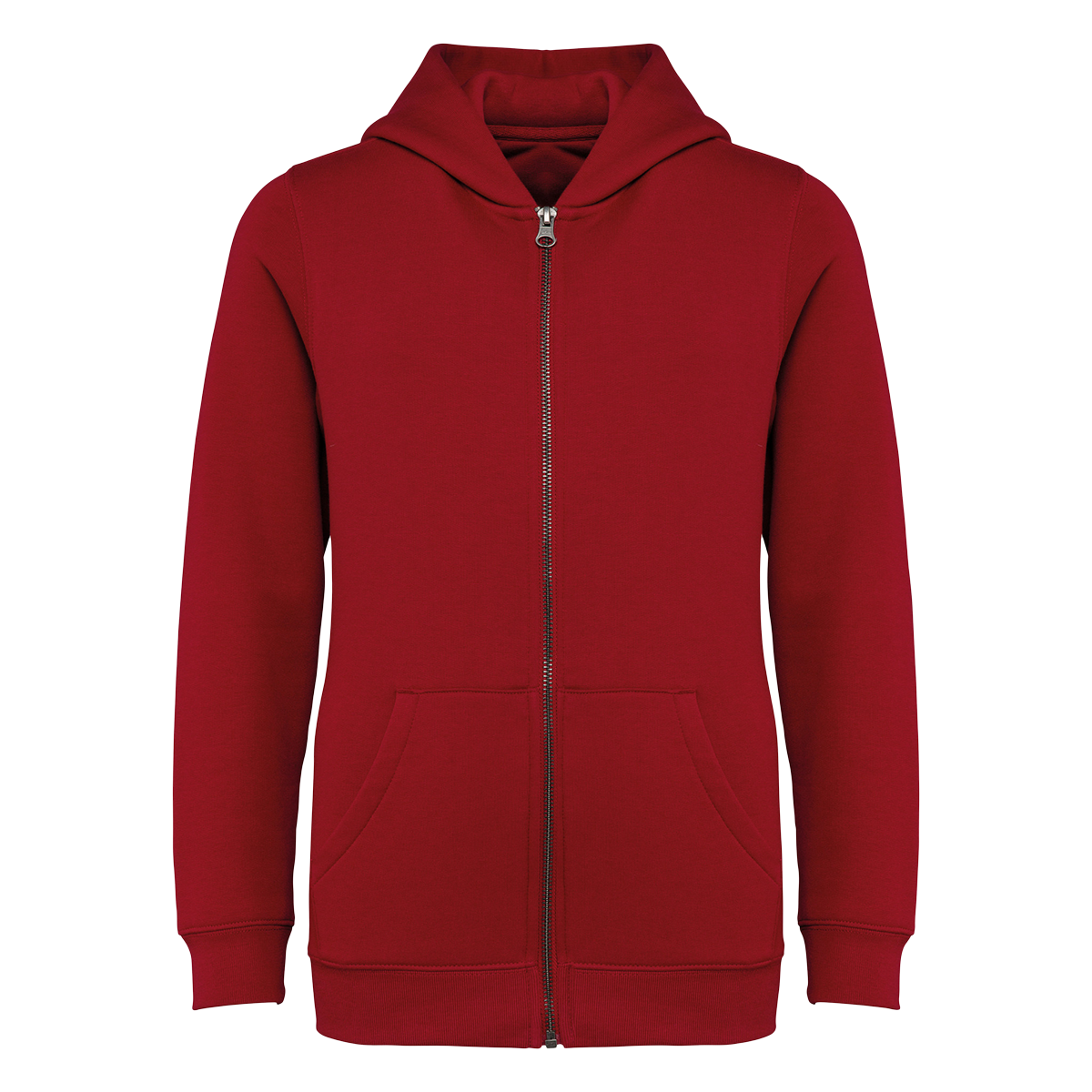 NS405 - Sweat-shirt écoresponsable zippé à capuche enfant